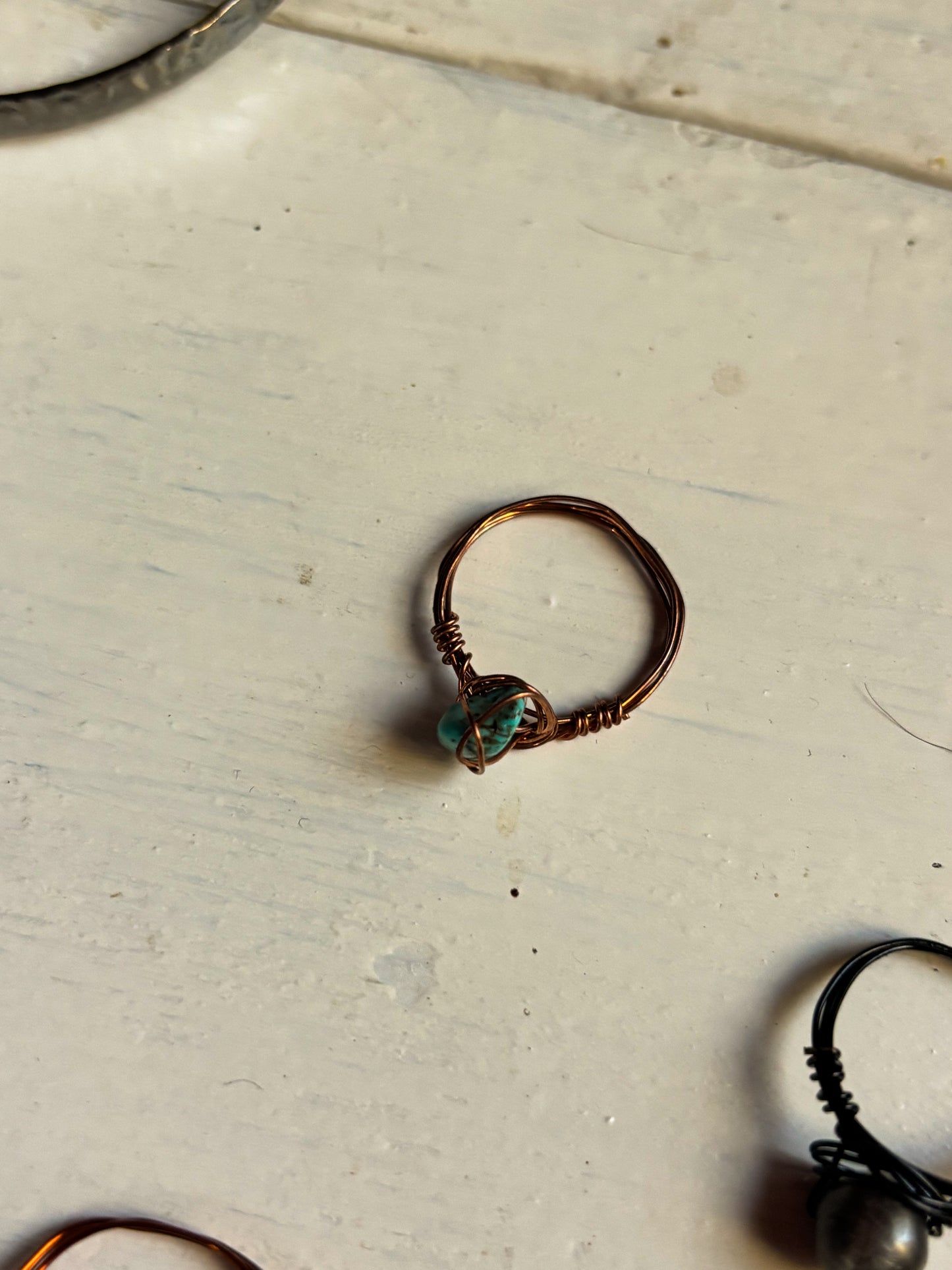 Wire Wrap Rings - Size 6