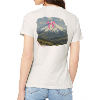 Sierra Blanca Girlie Tee - Full Length Vintage White