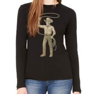 Skeleton Cowboy Long Sleeve - Unisex