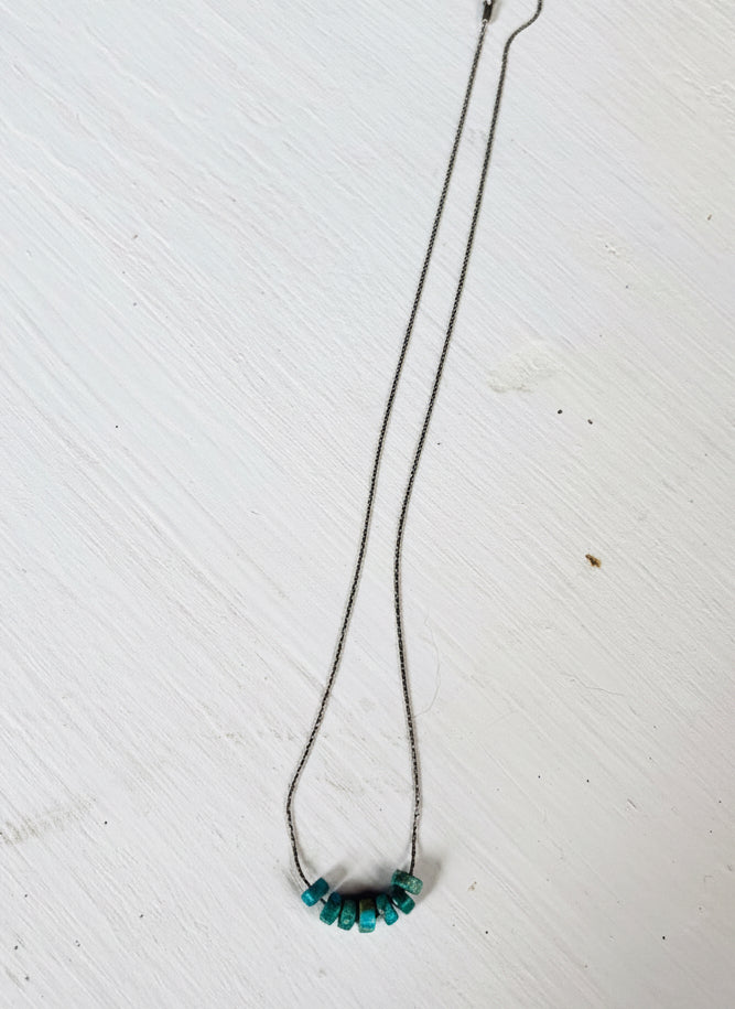 Sterling Silver Strand 14” Necklace