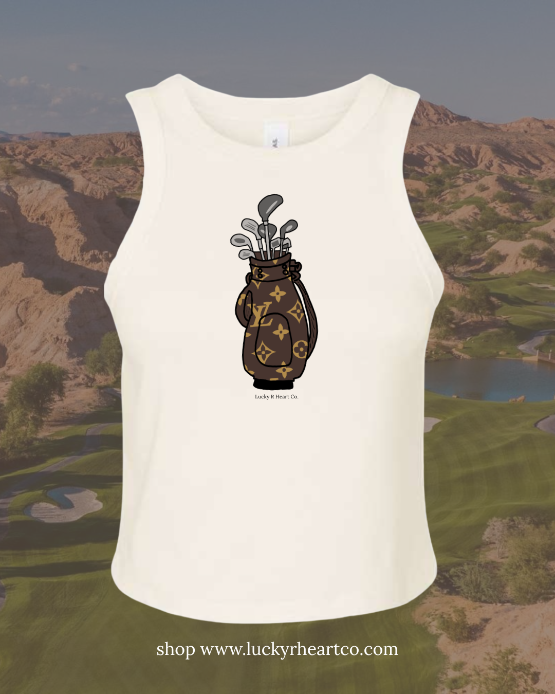 Country Club Cutie Crop Tank