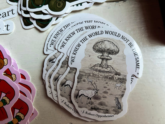 Nuclear Bingham Sticker