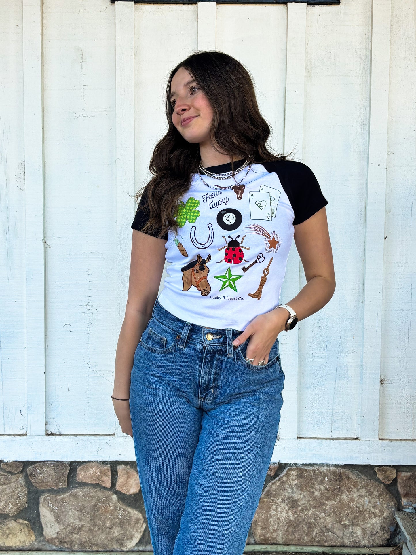 Lucky Little Things Baby Tee