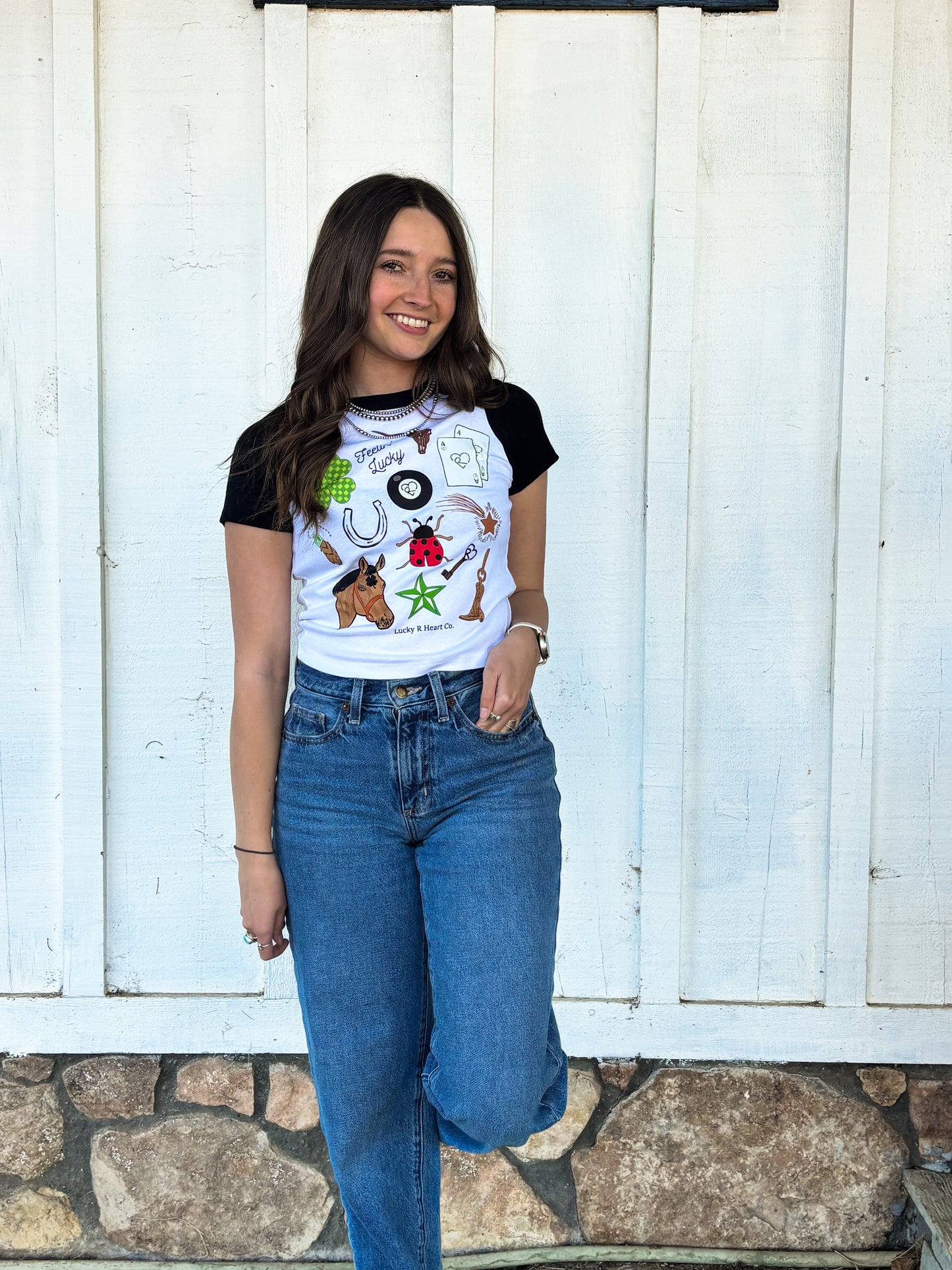 Lucky Little Things Baby Tee