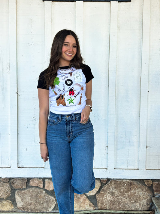 Lucky Little Things Baby Tee