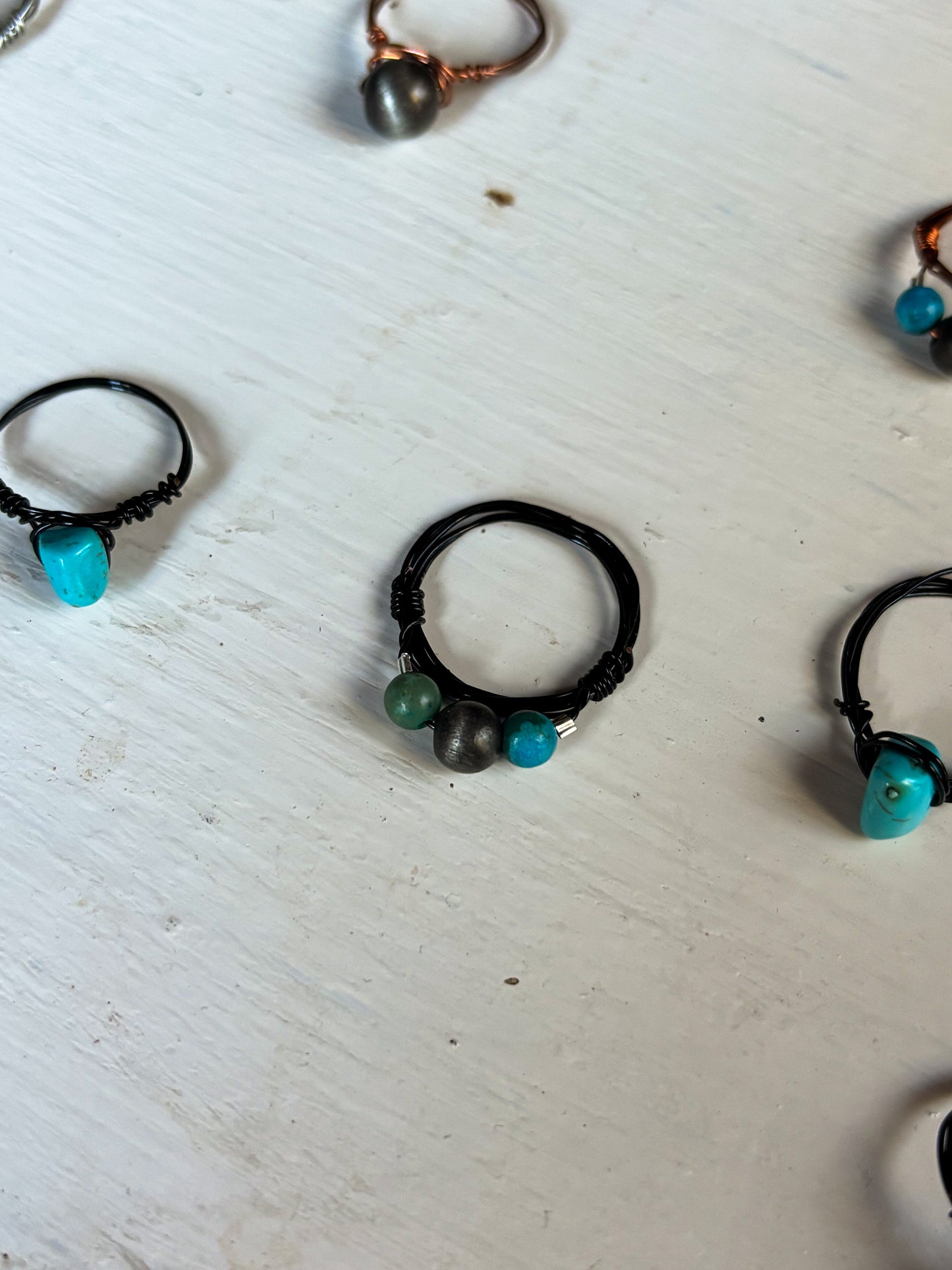 Wire Wrap Rings - Size 6