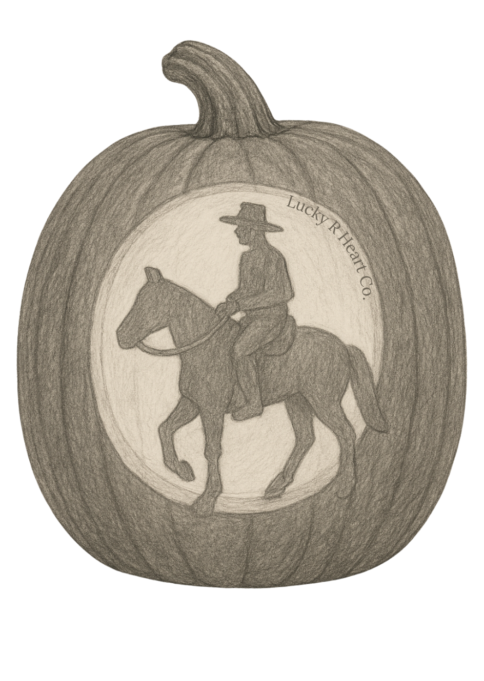 Cowboy Jack O' Lantern Crewneck - Unisex