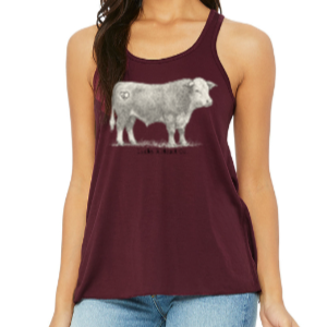Hereford Tank - Maroon Full Length