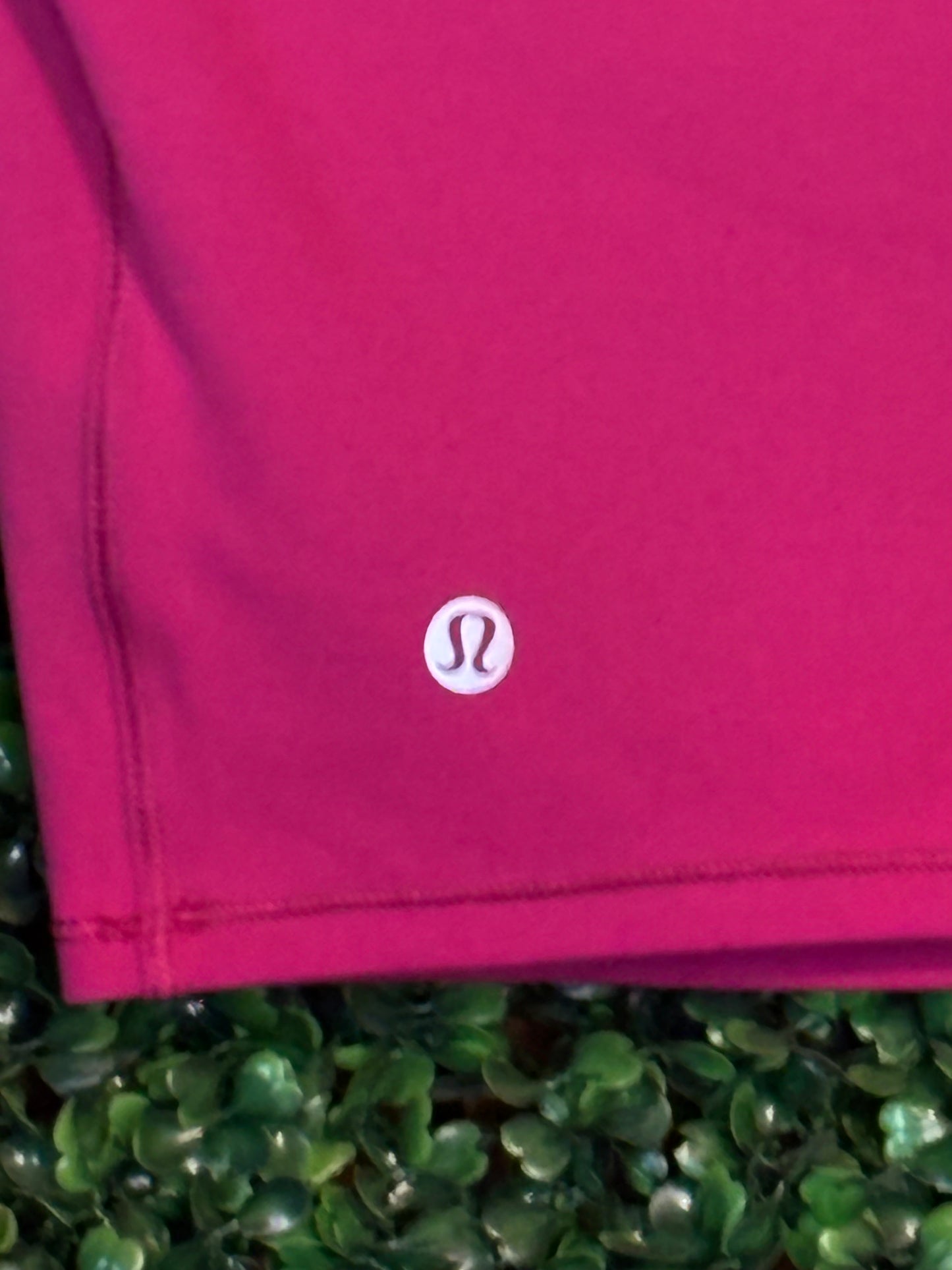 Pre-Loved Lululemon Long Sleeve Crop - Sonic Pink (Size 2)