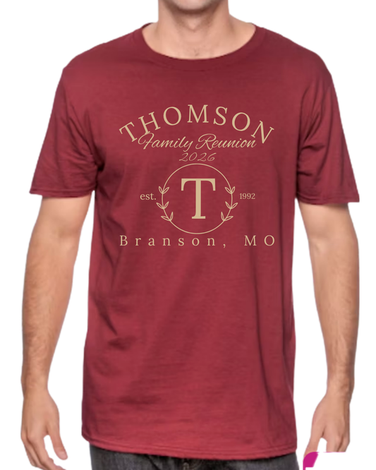 Thomson Family Reunion Tee